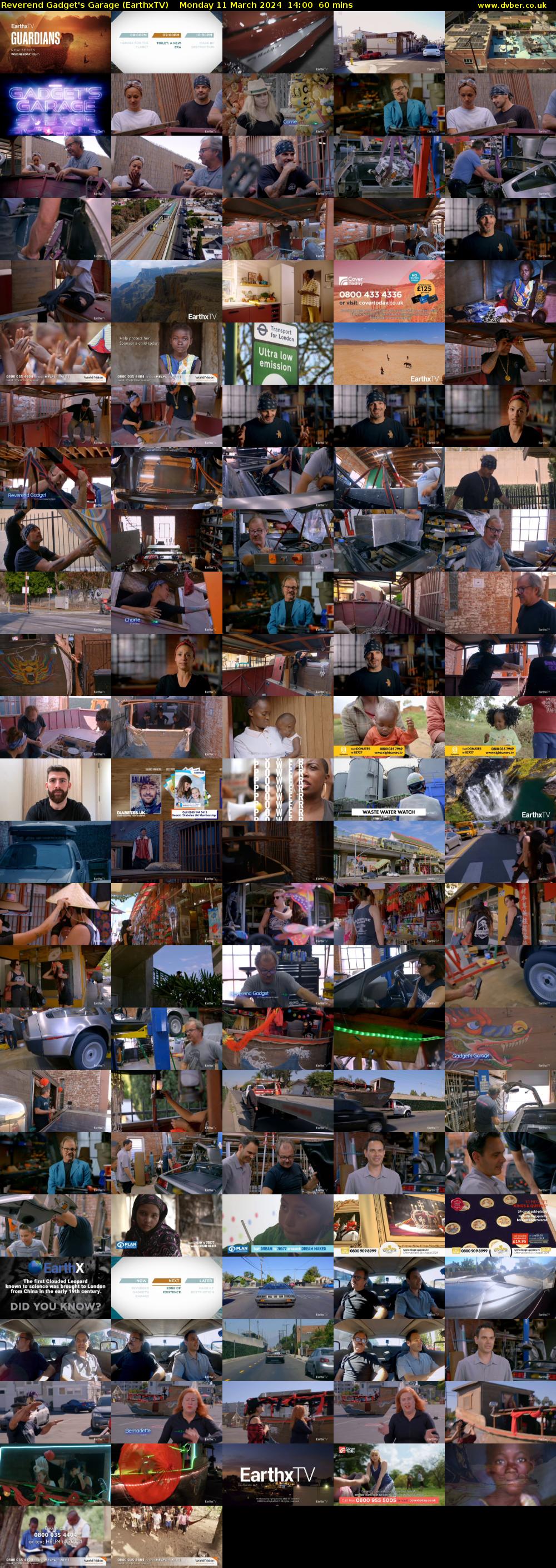 Reverend Gadget's Garage (EarthxTV) Monday 11 March 2024 14:00 - 15:00
