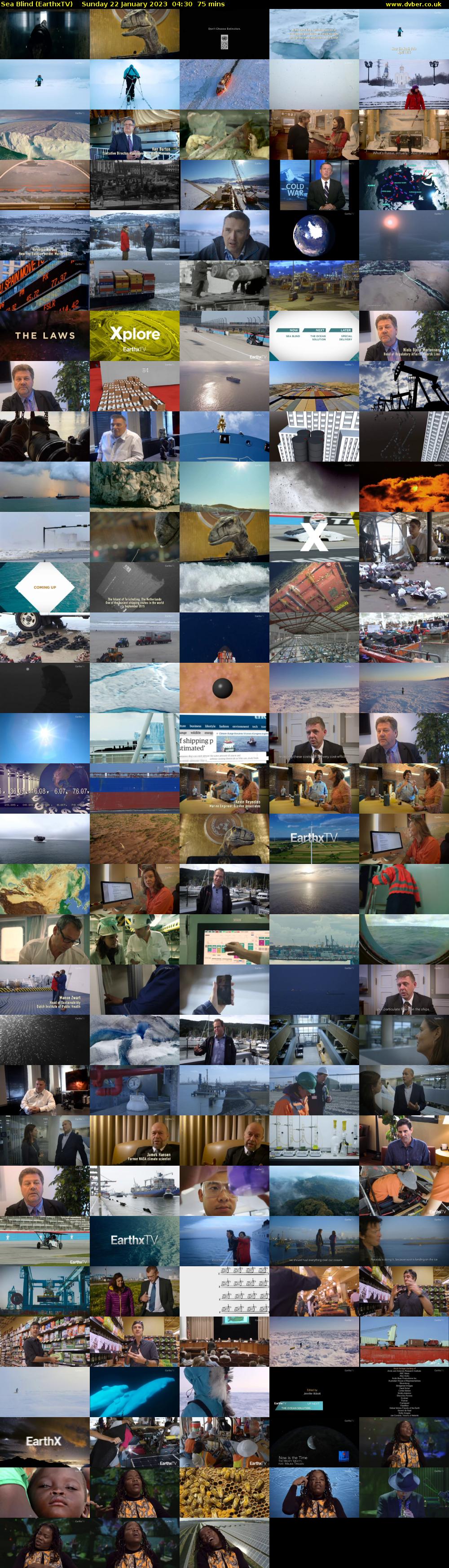 Sea Blind (EarthxTV) Sunday 22 January 2023 04:30 - 05:45