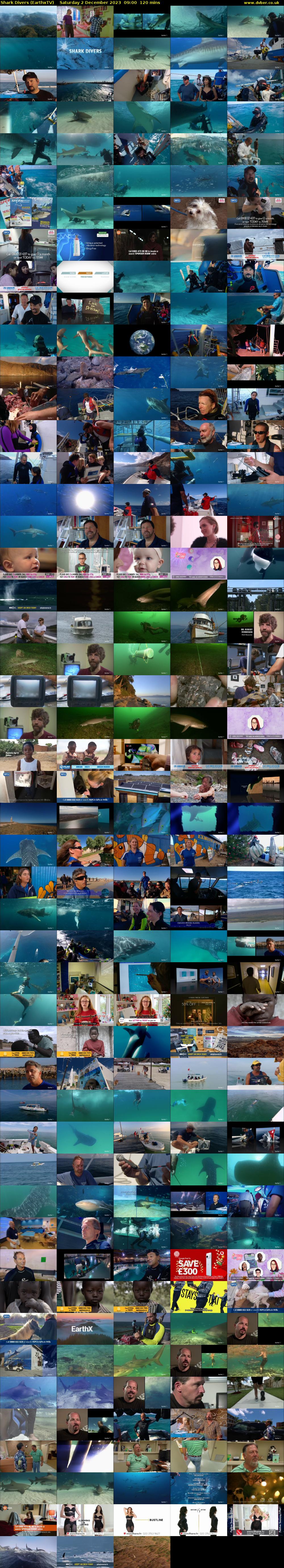 Shark Divers (EarthxTV) Saturday 2 December 2023 09:00 - 11:00