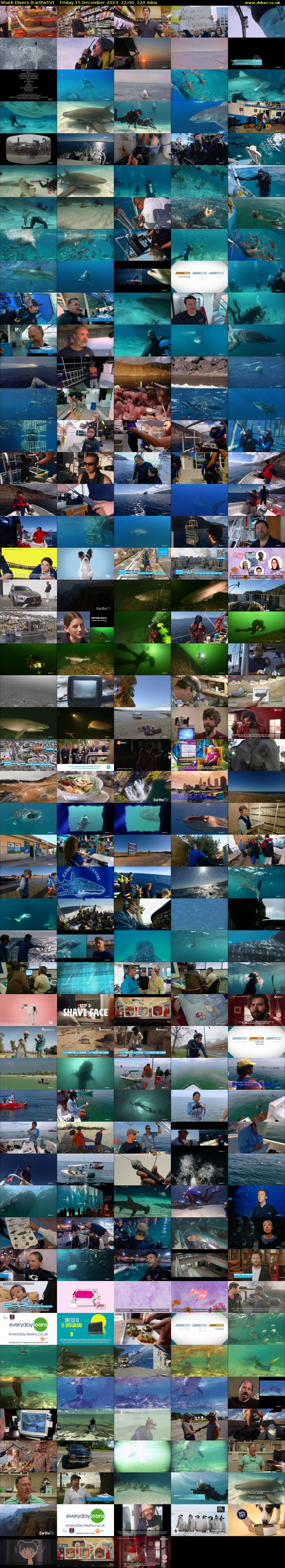 Shark Divers (EarthxTV) Friday 15 December 2023 22:00 - 00:00