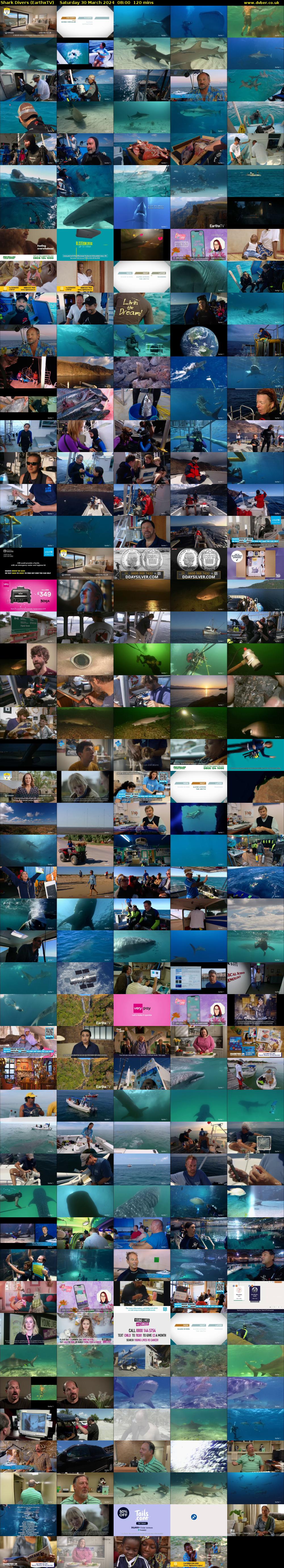 Shark Divers (EarthxTV) Saturday 30 March 2024 08:00 - 10:00