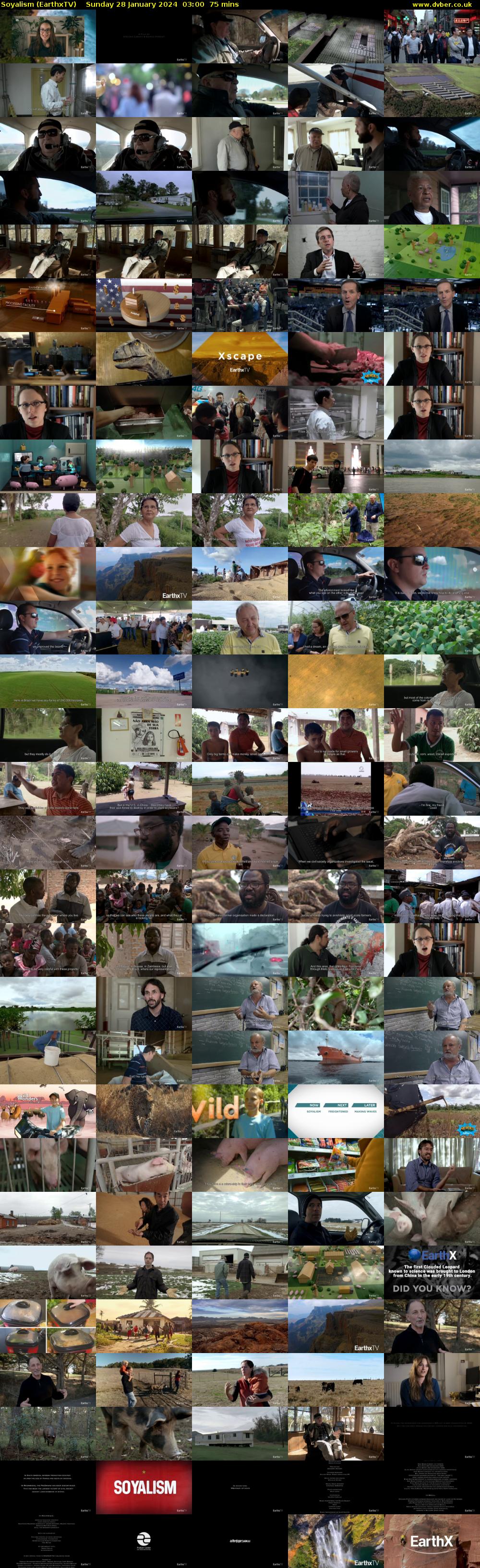Soyalism (EarthxTV) Sunday 28 January 2024 03:00 - 04:15