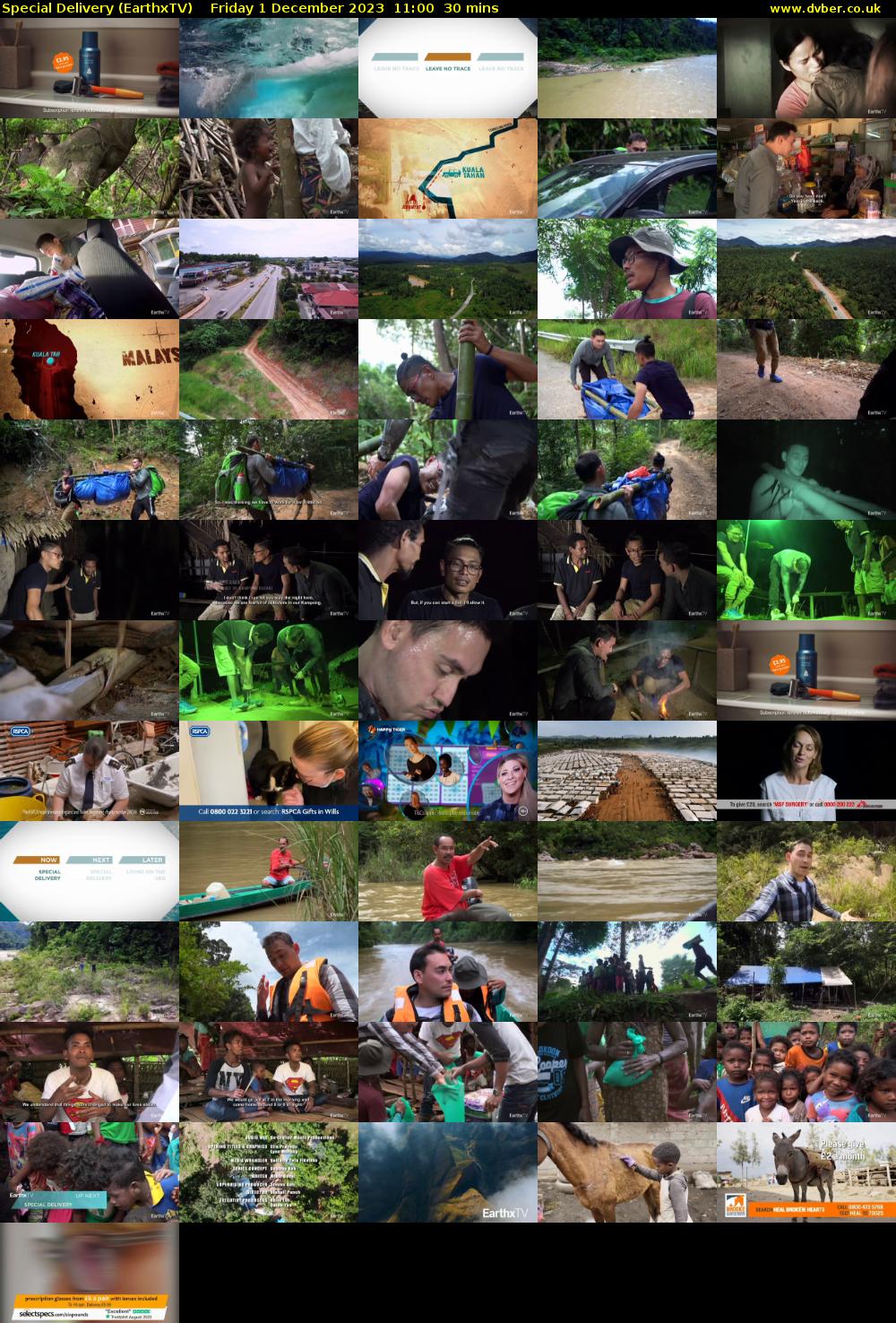 Special Delivery (EarthxTV) Friday 1 December 2023 11:00 - 11:30