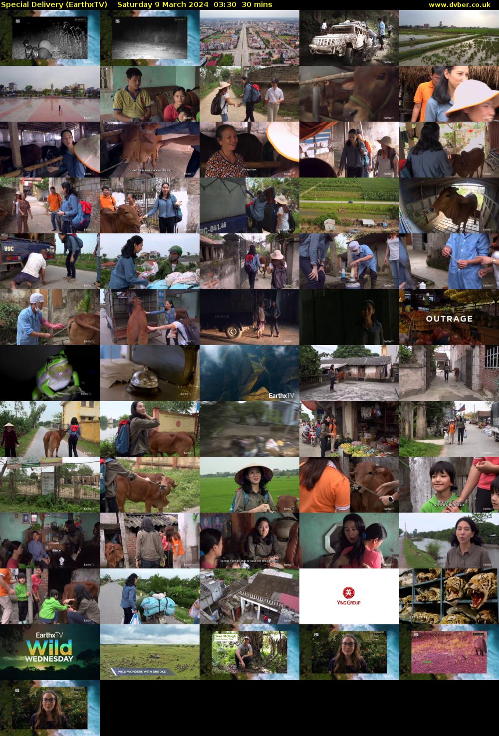 Special Delivery (EarthxTV) Saturday 9 March 2024 03:30 - 04:00