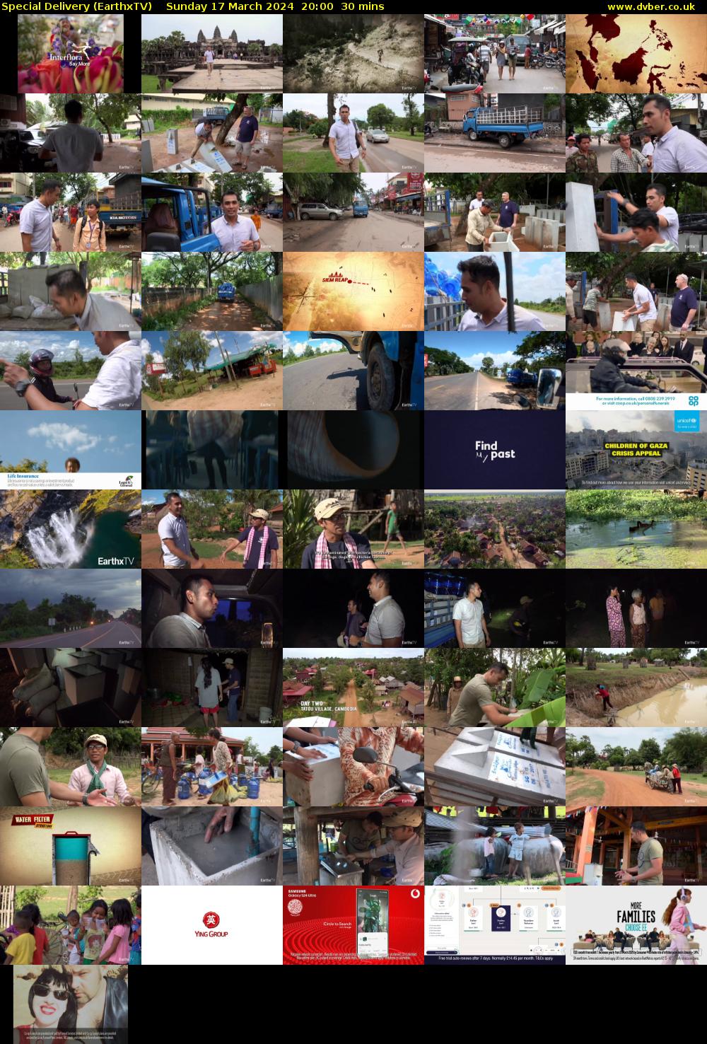 Special Delivery (EarthxTV) Sunday 17 March 2024 20:00 - 20:30