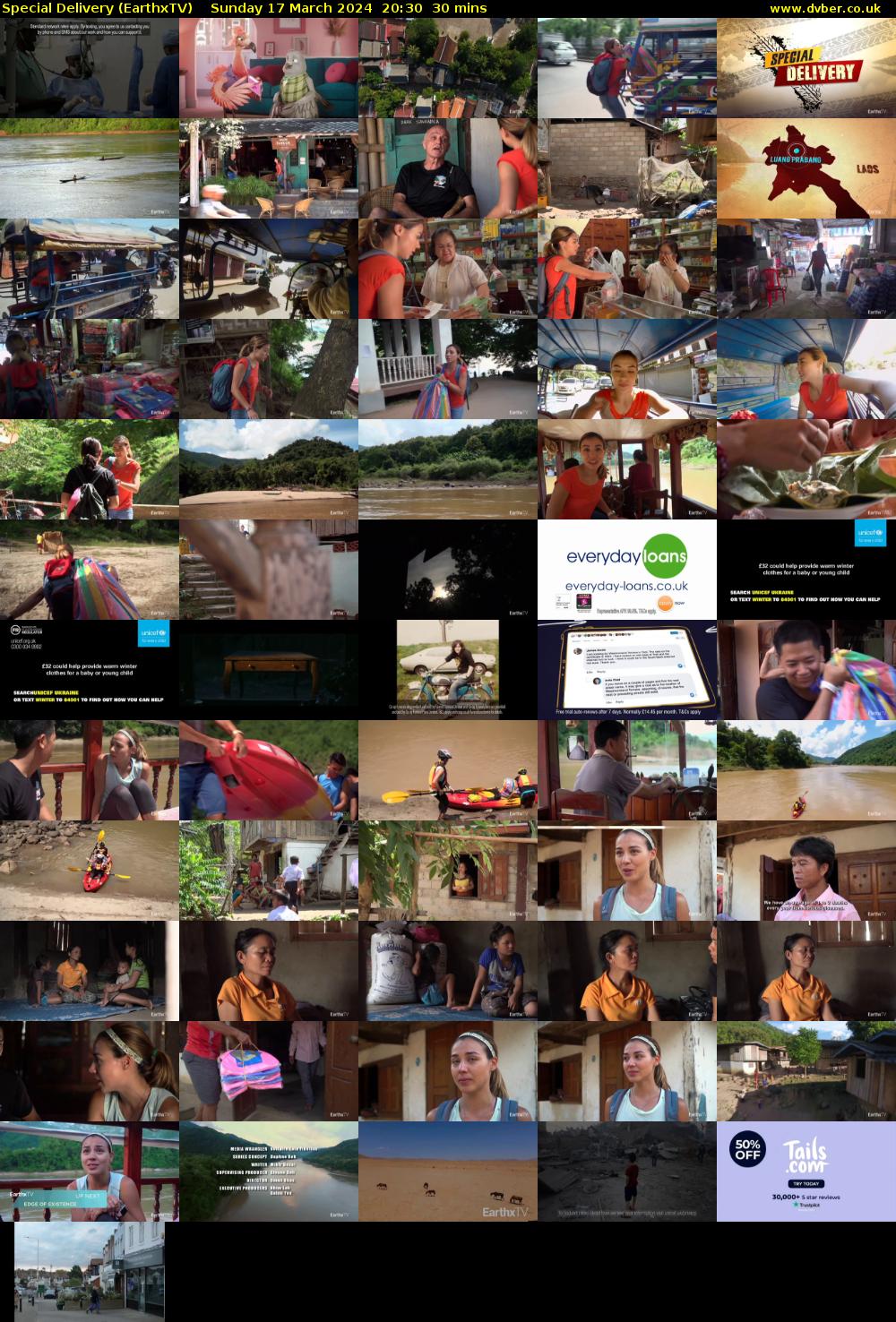 Special Delivery (EarthxTV) Sunday 17 March 2024 20:30 - 21:00