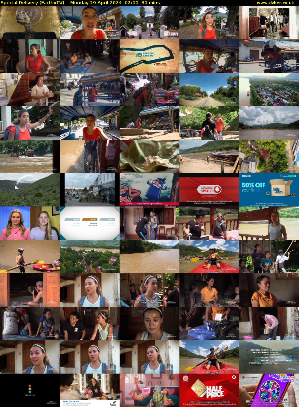 Special Delivery (EarthxTV) Monday 29 April 2024 02:00 - 02:30