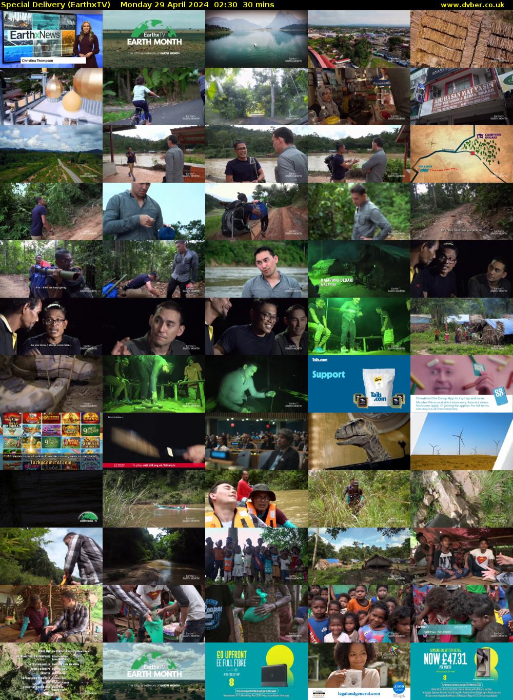 Special Delivery (EarthxTV) Monday 29 April 2024 02:30 - 03:00