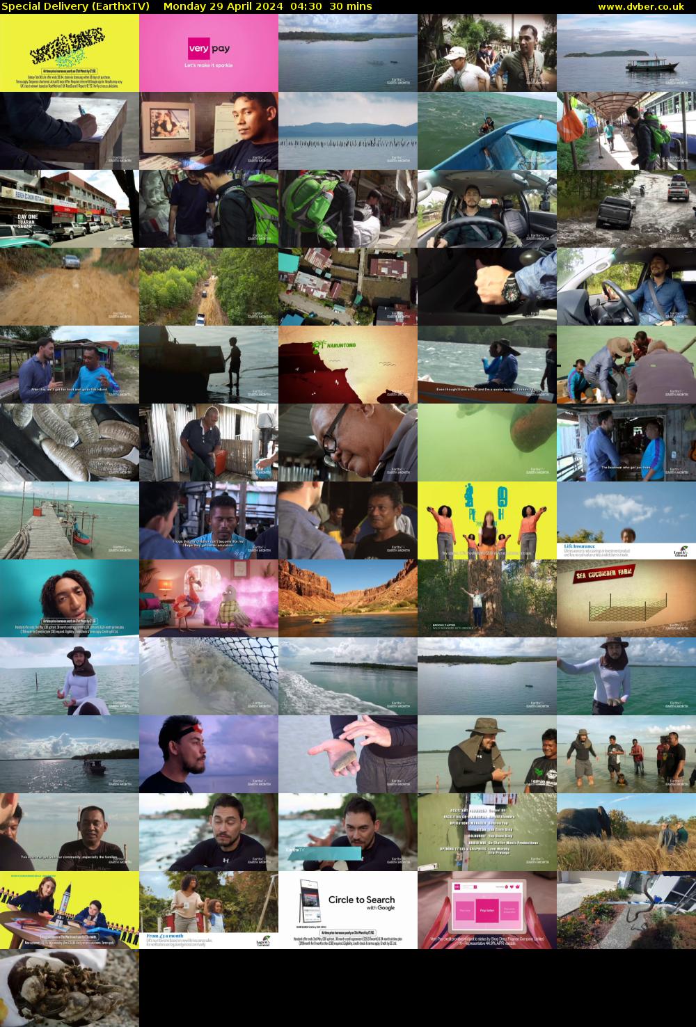 Special Delivery (EarthxTV) Monday 29 April 2024 04:30 - 05:00