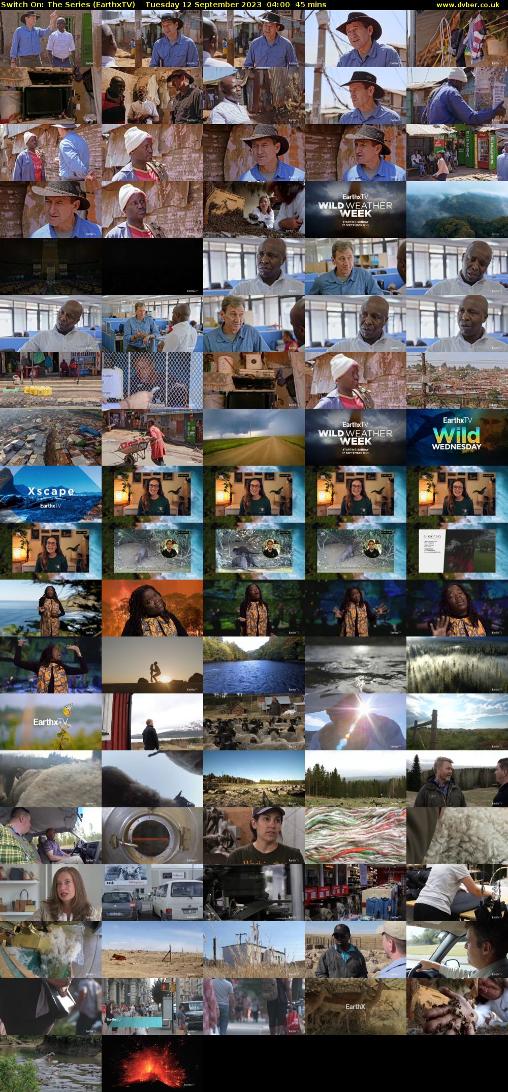 Switch On: The Series (EarthxTV) Tuesday 12 September 2023 04:00 - 04:45