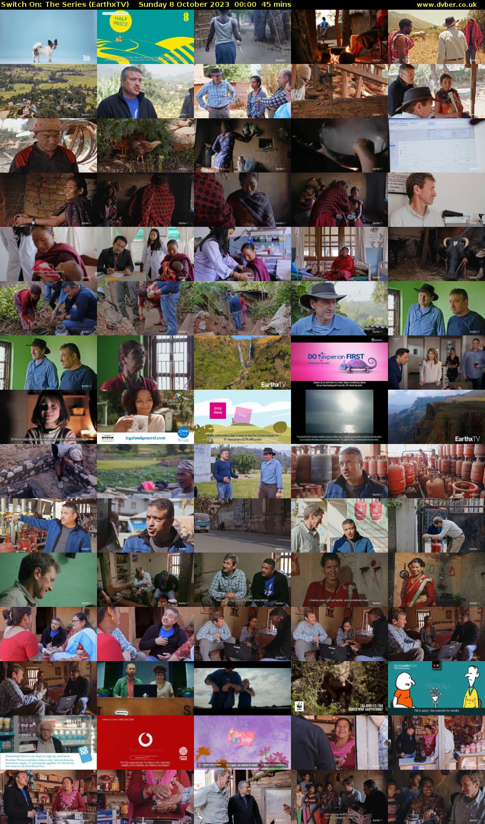 Switch On: The Series (EarthxTV) Sunday 8 October 2023 00:00 - 00:45