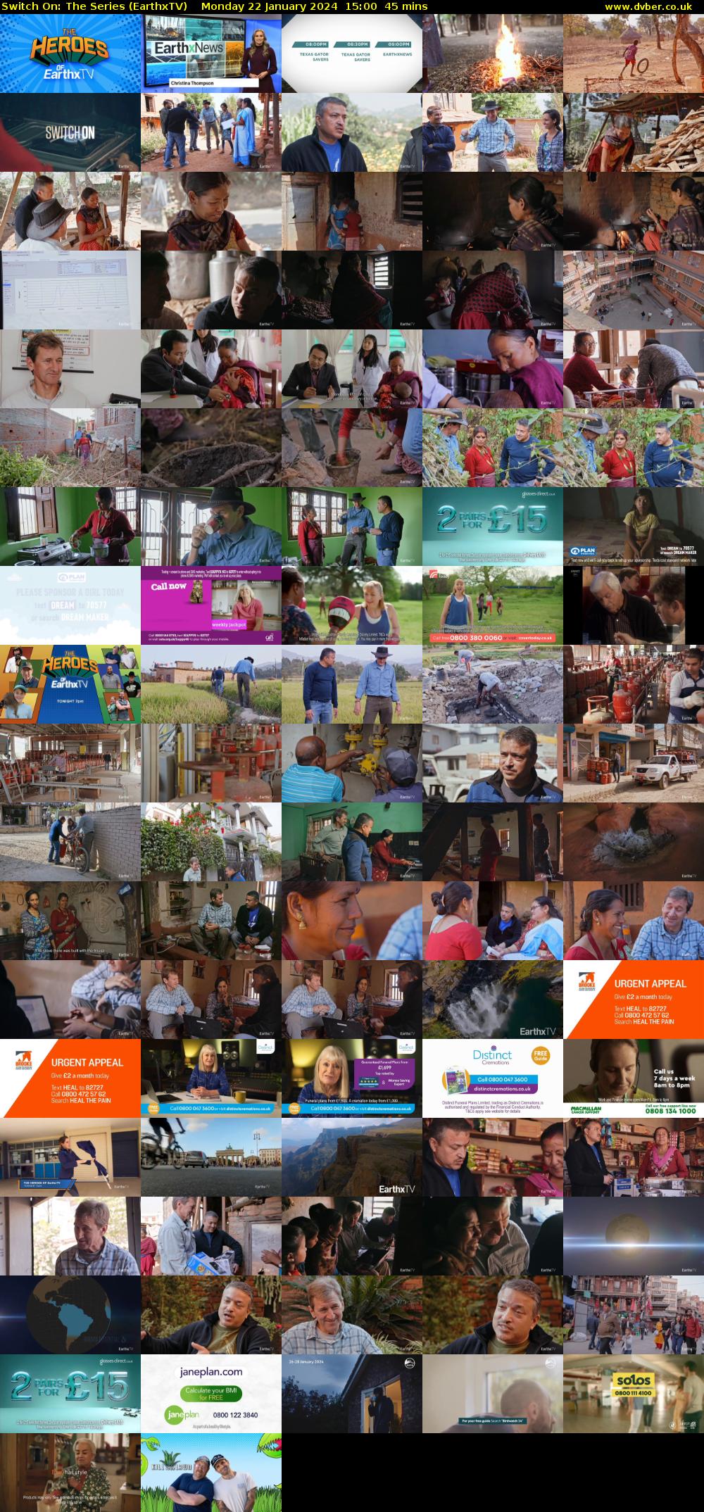 Switch On: The Series (EarthxTV) Monday 22 January 2024 15:00 - 15:45