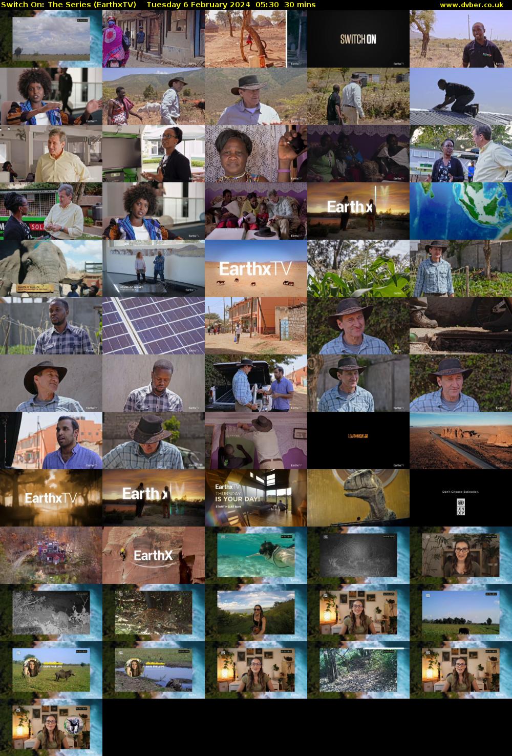 Switch On: The Series (EarthxTV) Tuesday 6 February 2024 05:30 - 06:00