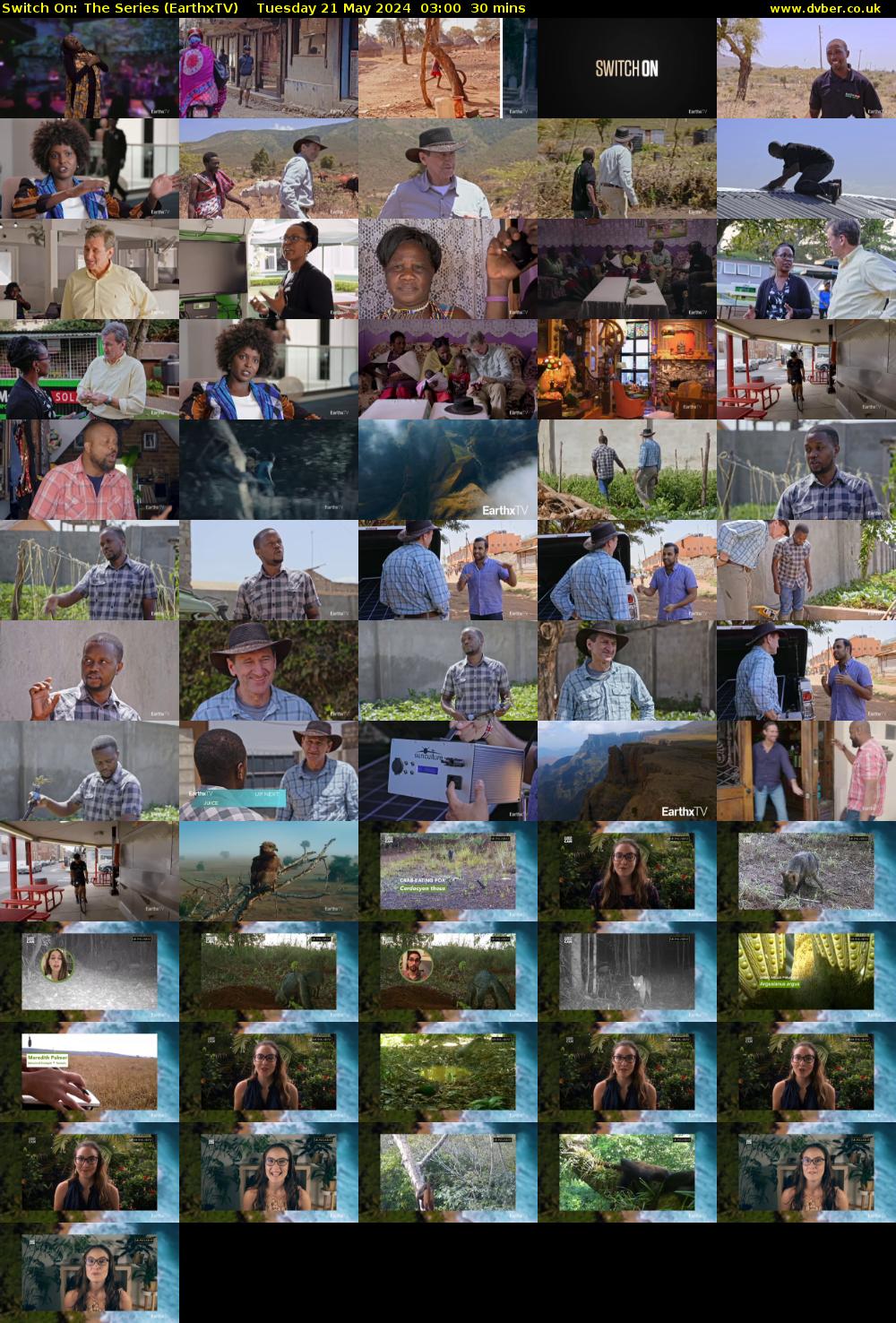Switch On: The Series (EarthxTV) Tuesday 21 May 2024 03:00 - 03:30