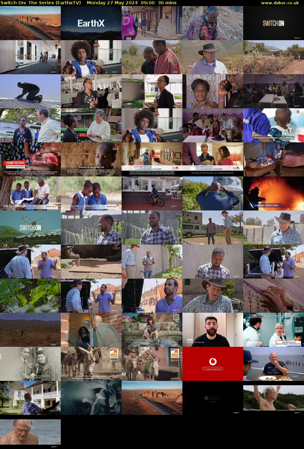 Switch On: The Series (EarthxTV) Monday 27 May 2024 09:00 - 09:30