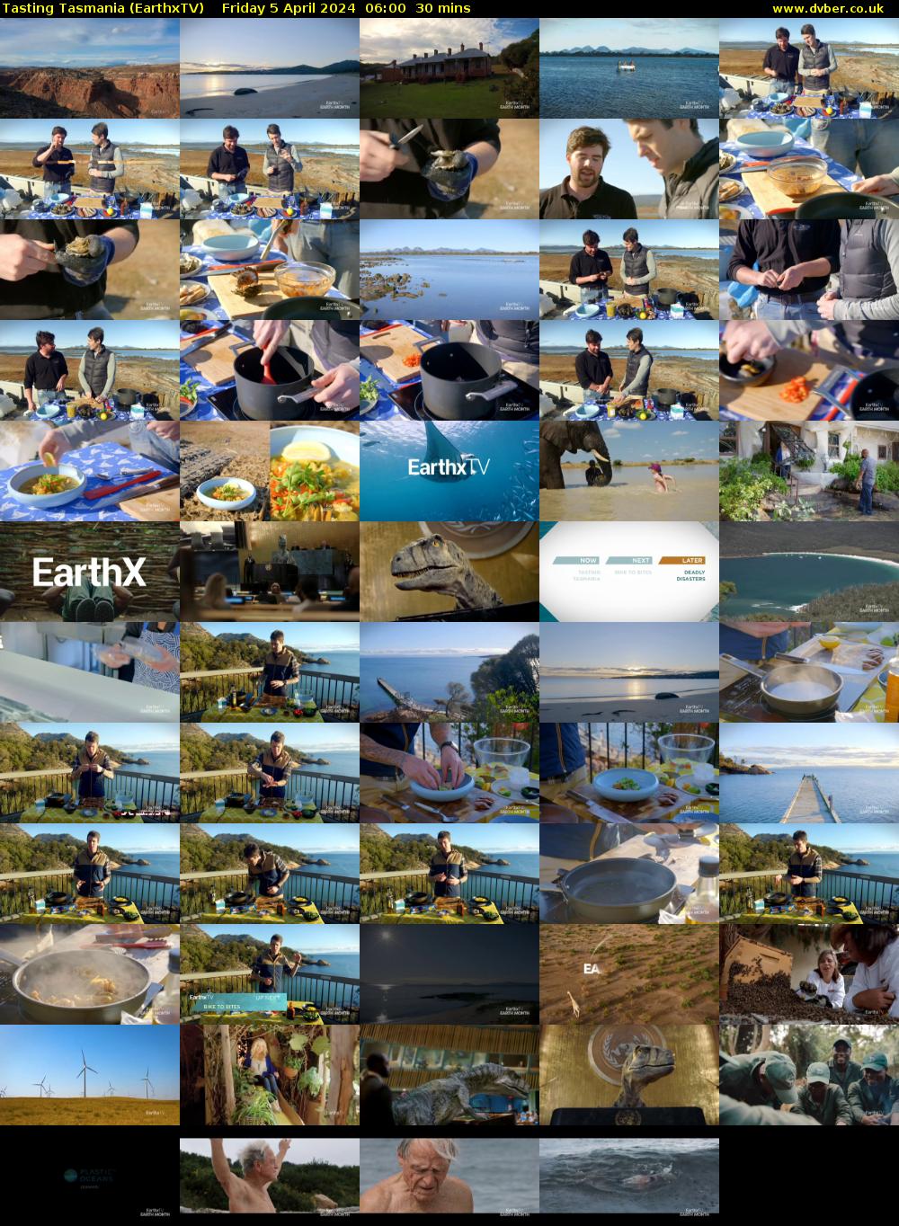 Tasting Tasmania (EarthxTV) Friday 5 April 2024 06:00 - 06:30