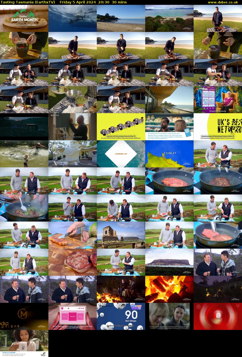 Tasting Tasmania (EarthxTV) Friday 5 April 2024 20:30 - 21:00