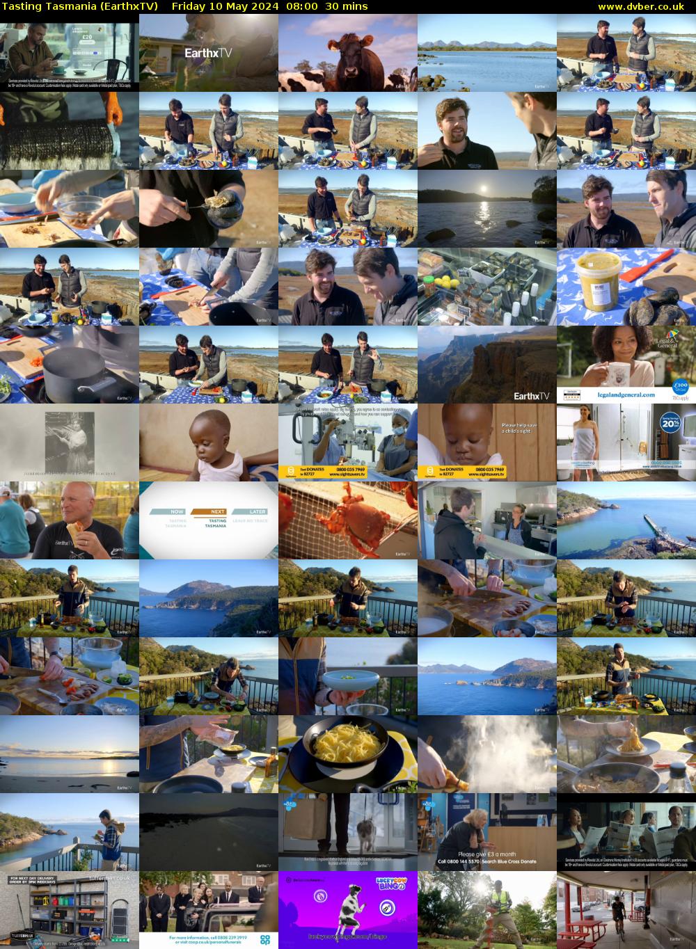 Tasting Tasmania (EarthxTV) Friday 10 May 2024 08:00 - 08:30