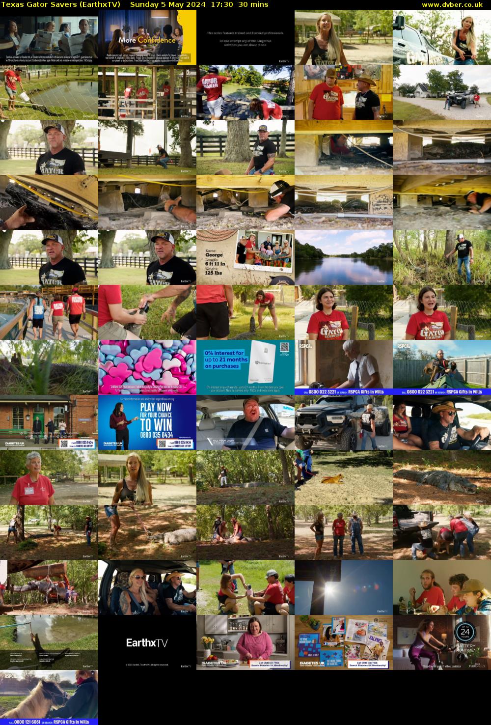 Texas Gator Savers (EarthxTV) Sunday 5 May 2024 17:30 - 18:00