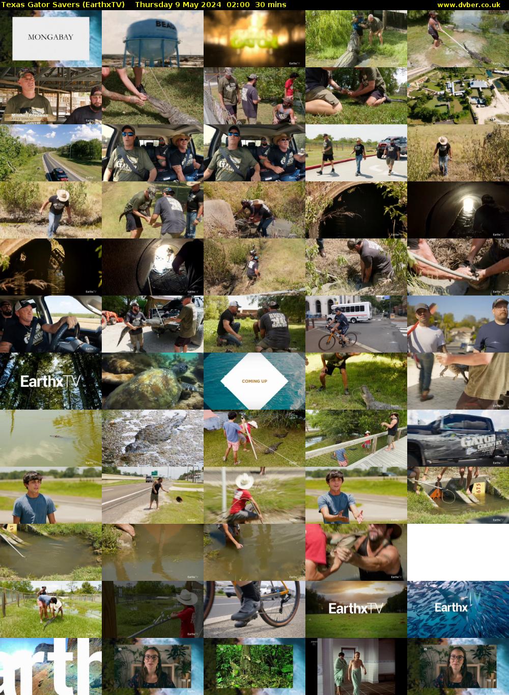 Texas Gator Savers (EarthxTV) Thursday 9 May 2024 02:00 - 02:30