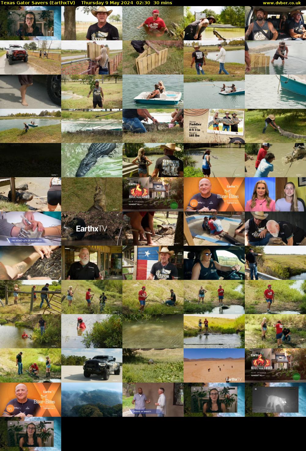 Texas Gator Savers (EarthxTV) Thursday 9 May 2024 02:30 - 03:00