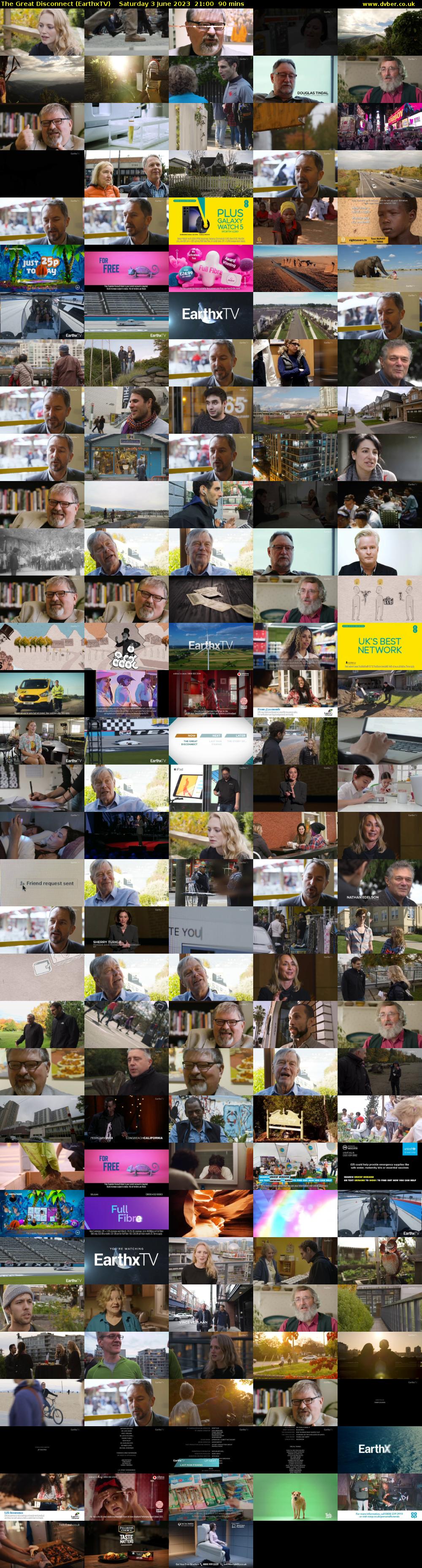 The Great Disconnect (EarthxTV) Saturday 3 June 2023 21:00 - 22:30