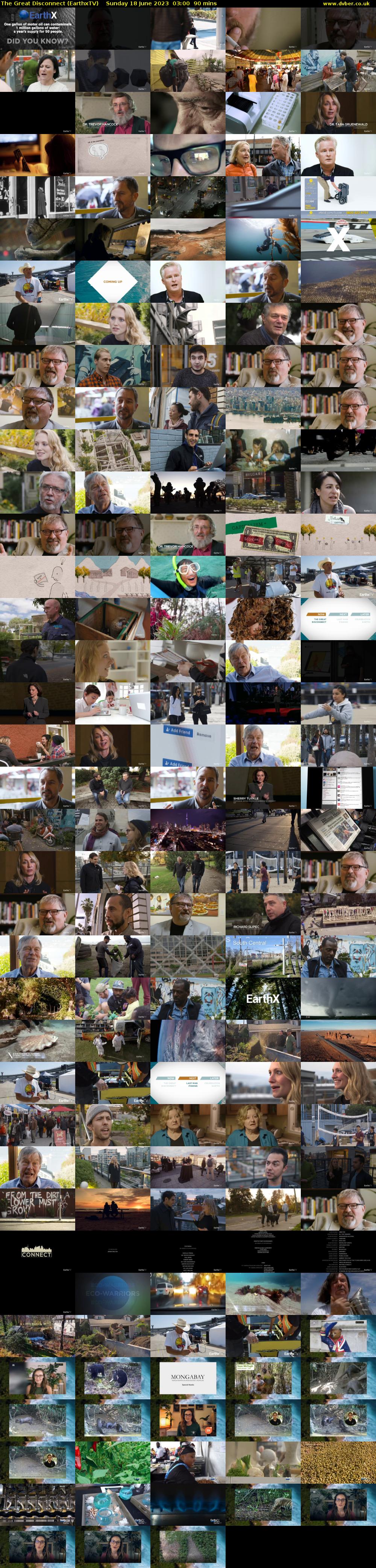 The Great Disconnect (EarthxTV) Sunday 18 June 2023 03:00 - 04:30