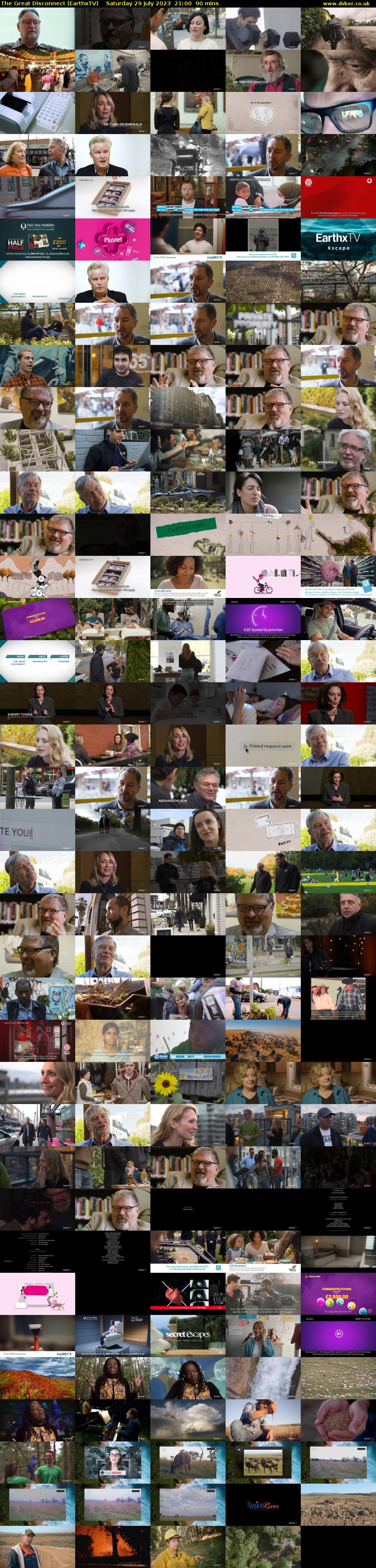 The Great Disconnect (EarthxTV) Saturday 29 July 2023 21:00 - 22:30