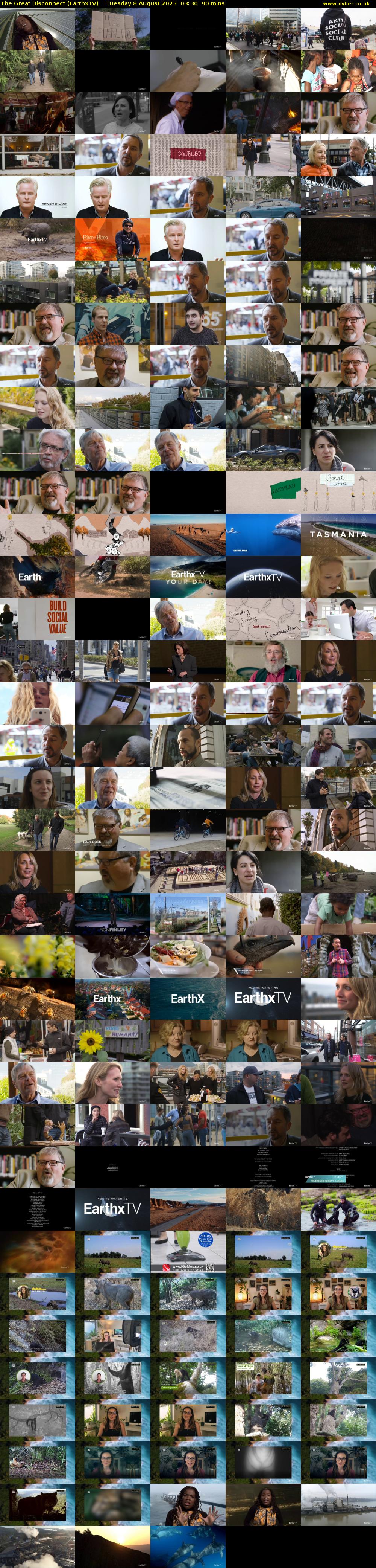 The Great Disconnect (EarthxTV) Tuesday 8 August 2023 03:30 - 05:00