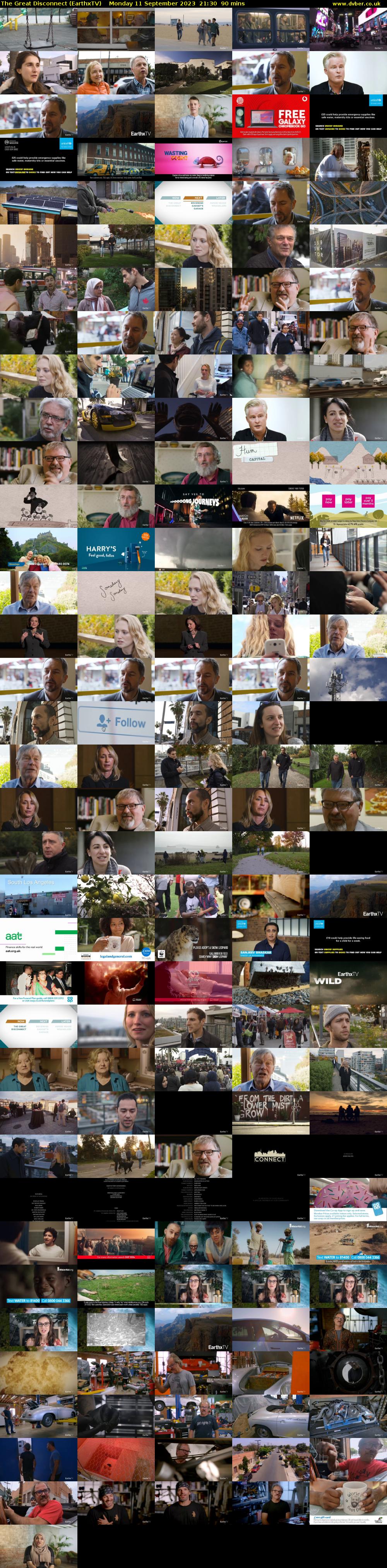The Great Disconnect (EarthxTV) Monday 11 September 2023 21:30 - 23:00