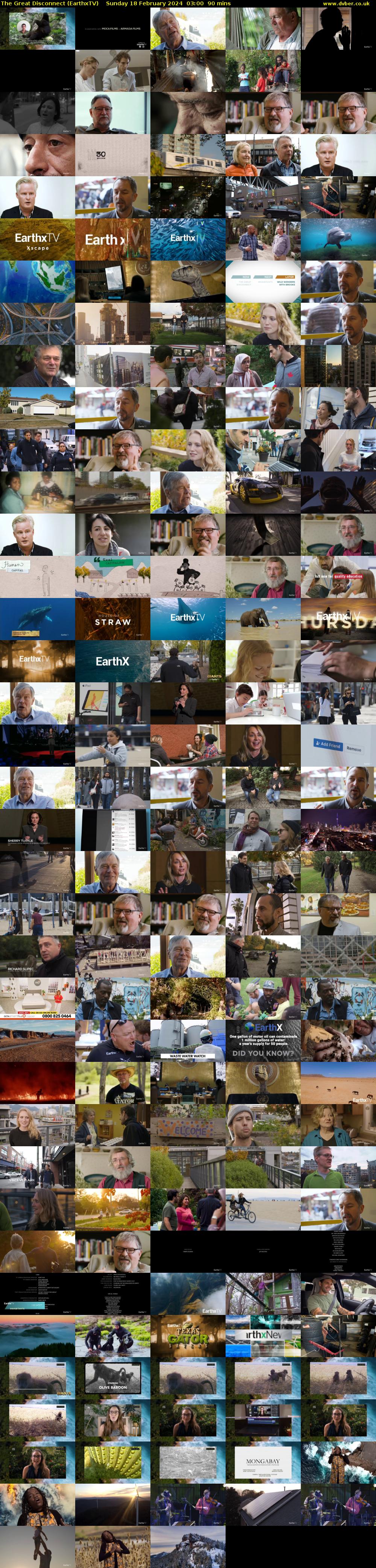 The Great Disconnect (EarthxTV) Sunday 18 February 2024 03:00 - 04:30