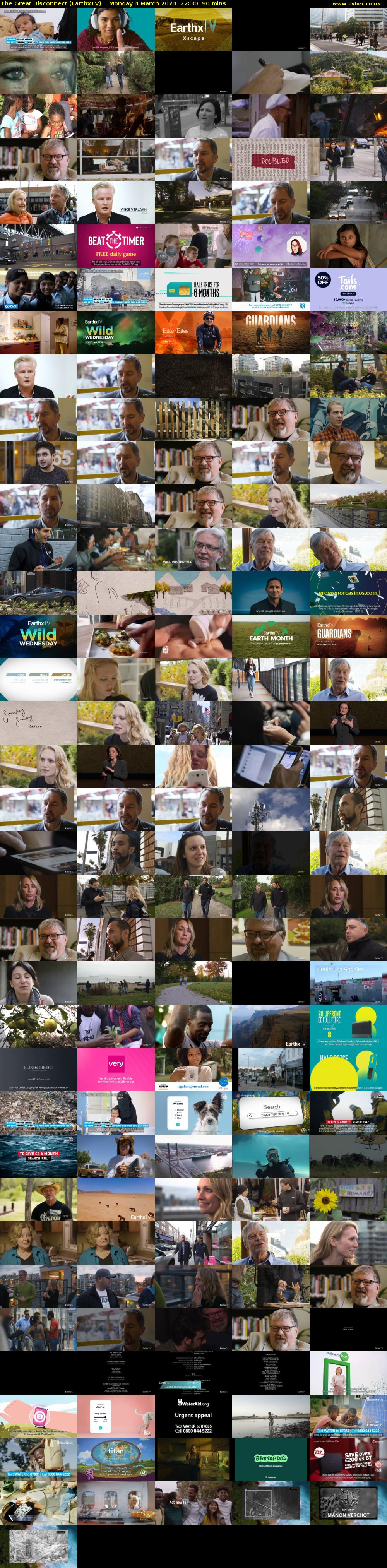 The Great Disconnect (EarthxTV) Monday 4 March 2024 22:30 - 00:00