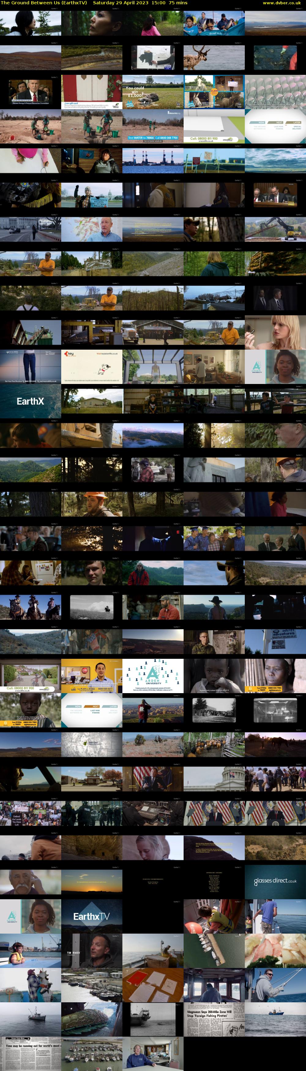 The Ground Between Us (EarthxTV) Saturday 29 April 2023 15:00 - 16:15