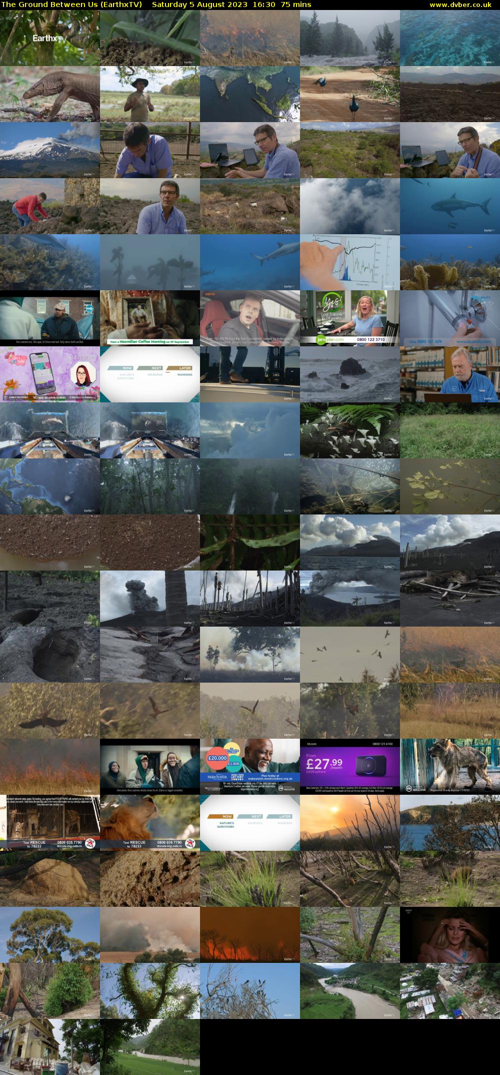 The Ground Between Us (EarthxTV) Saturday 5 August 2023 16:30 - 17:45