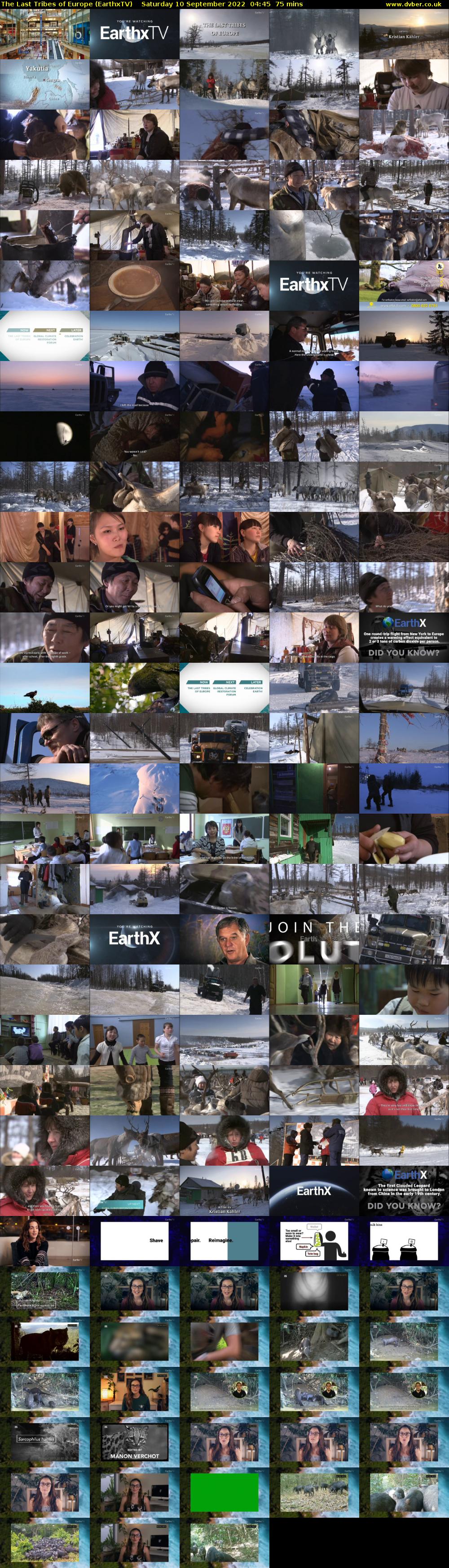 The Last Tribes of Europe (EarthxTV) Saturday 10 September 2022 04:45 - 06:00