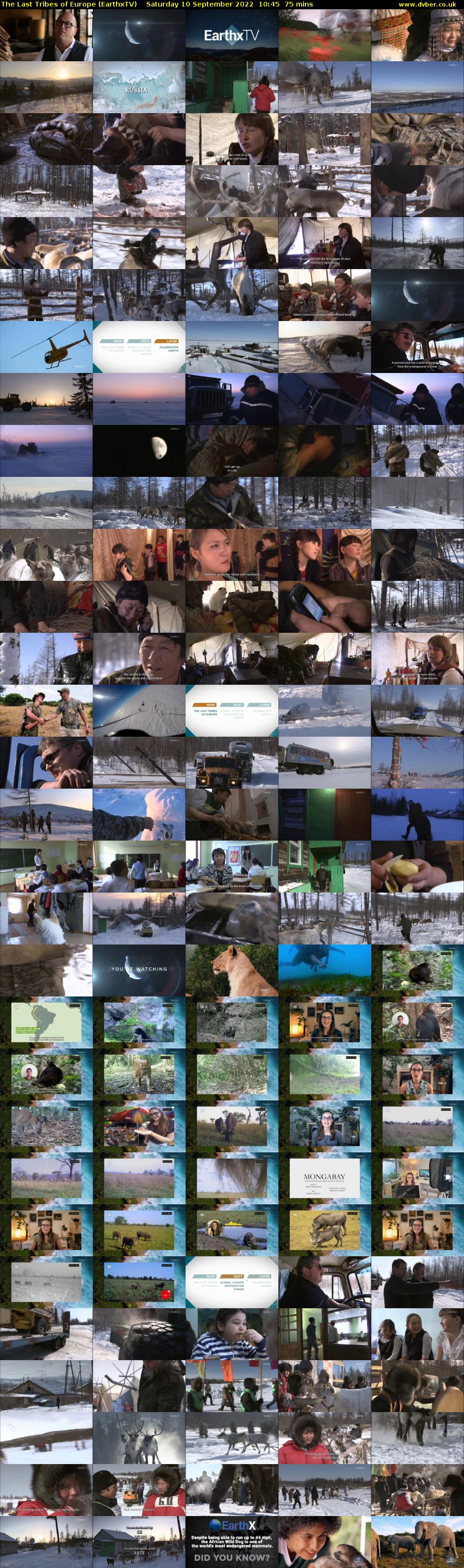 The Last Tribes of Europe (EarthxTV) Saturday 10 September 2022 10:45 - 12:00