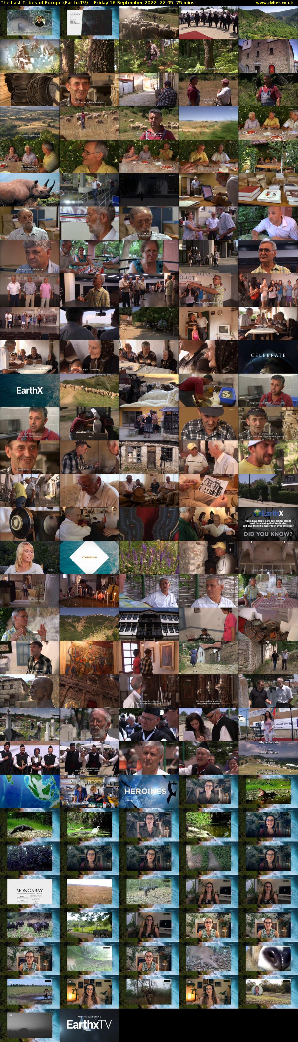 The Last Tribes of Europe (EarthxTV) Friday 16 September 2022 22:45 - 00:00