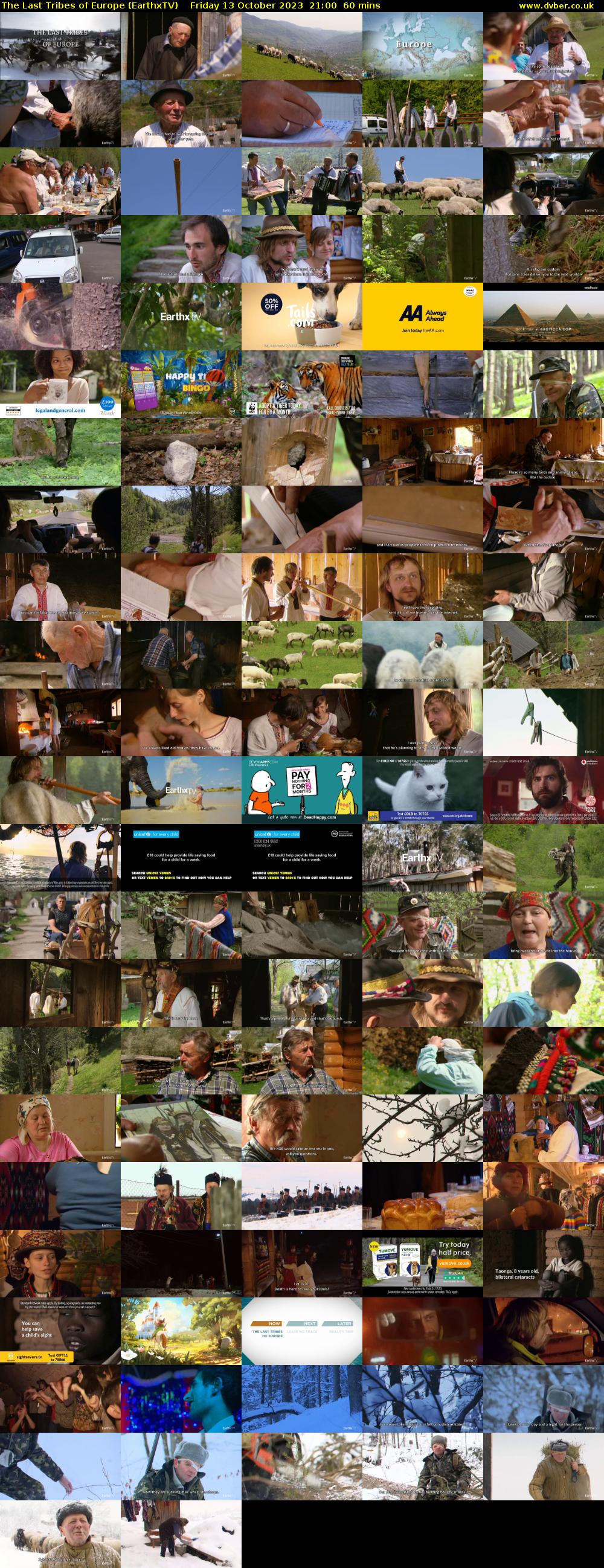 The Last Tribes of Europe (EarthxTV) Friday 13 October 2023 21:00 - 22:00