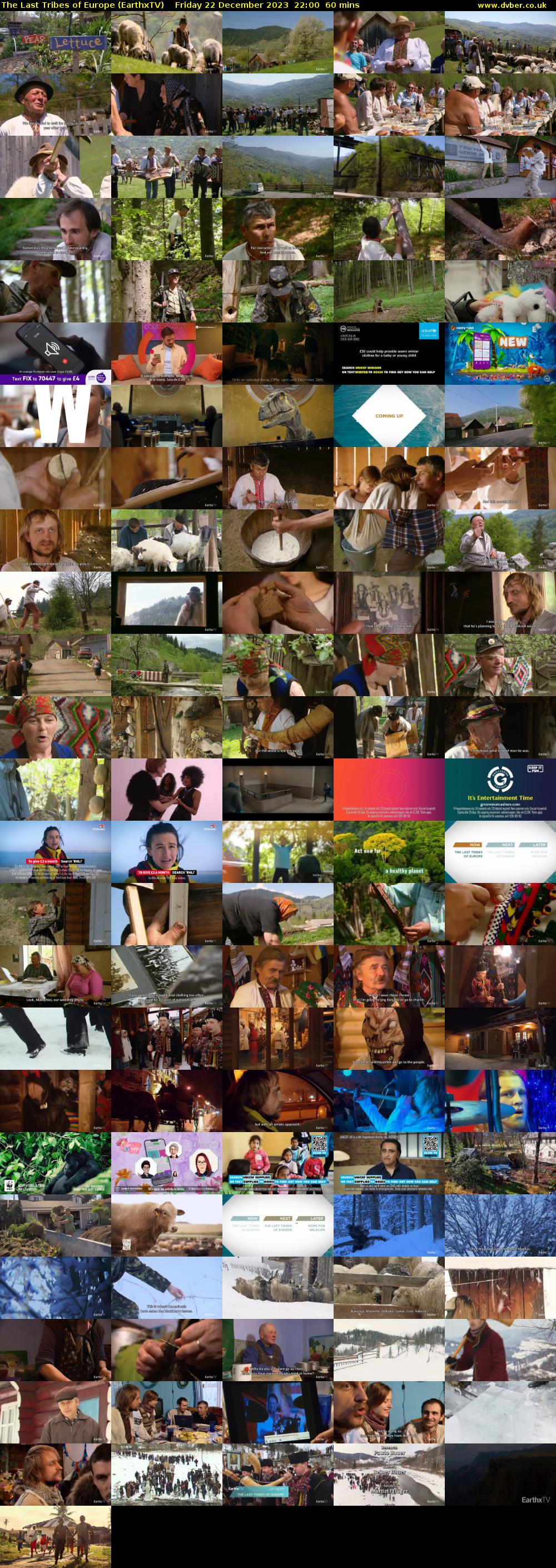 The Last Tribes of Europe (EarthxTV) Friday 22 December 2023 22:00 - 23:00