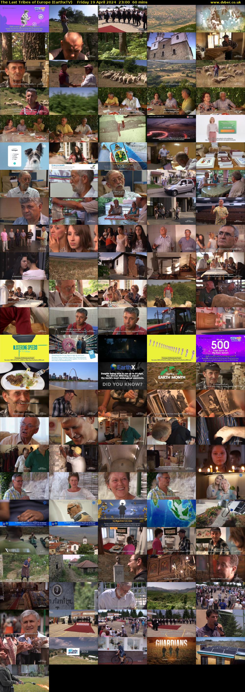The Last Tribes of Europe (EarthxTV) Friday 19 April 2024 23:00 - 00:00