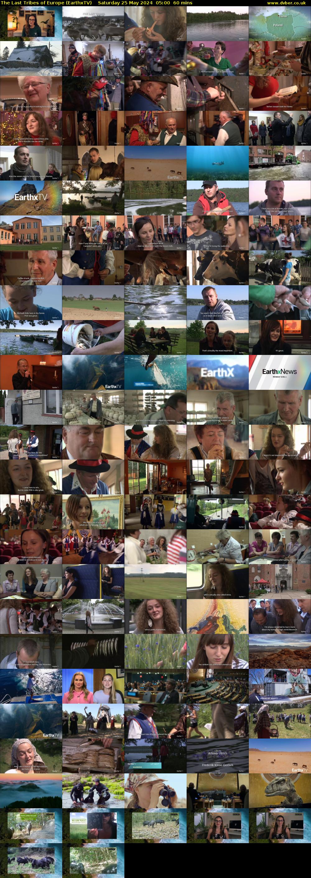The Last Tribes of Europe (EarthxTV) Saturday 25 May 2024 05:00 - 06:00