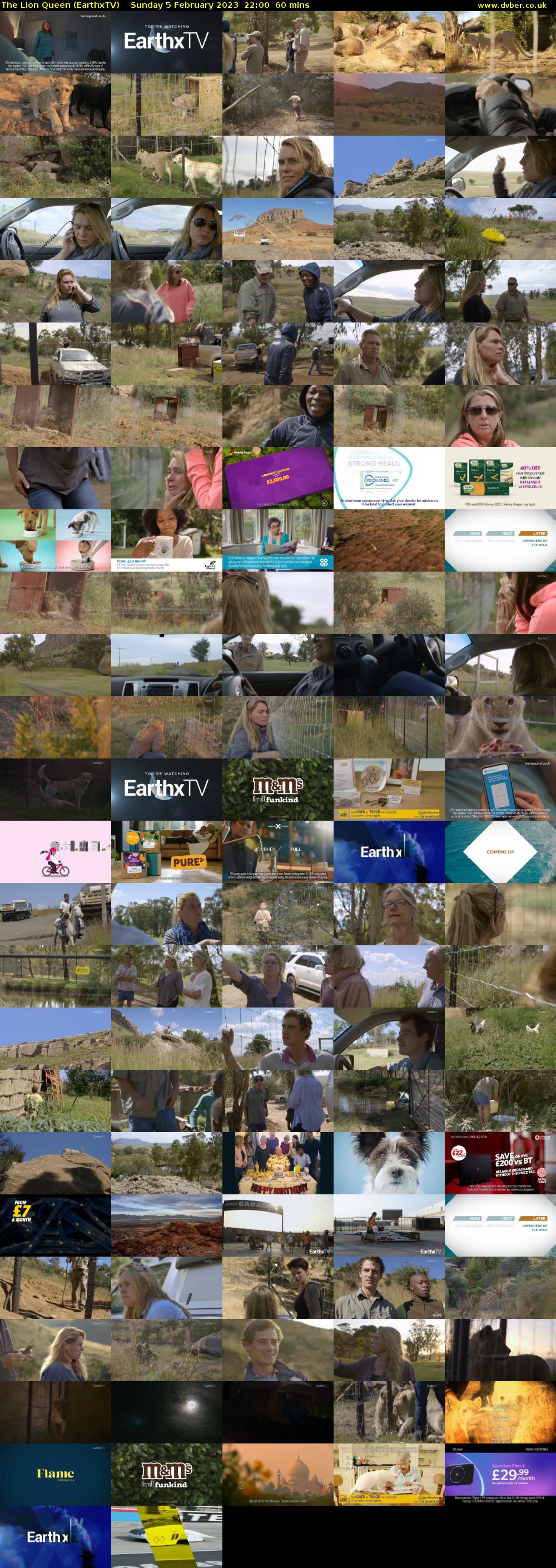 The Lion Queen (EarthxTV) Sunday 5 February 2023 22:00 - 23:00