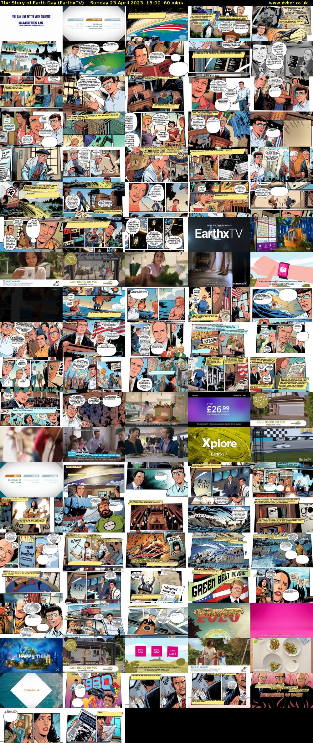 The Story of Earth Day (EarthxTV) Sunday 23 April 2023 18:00 - 19:00