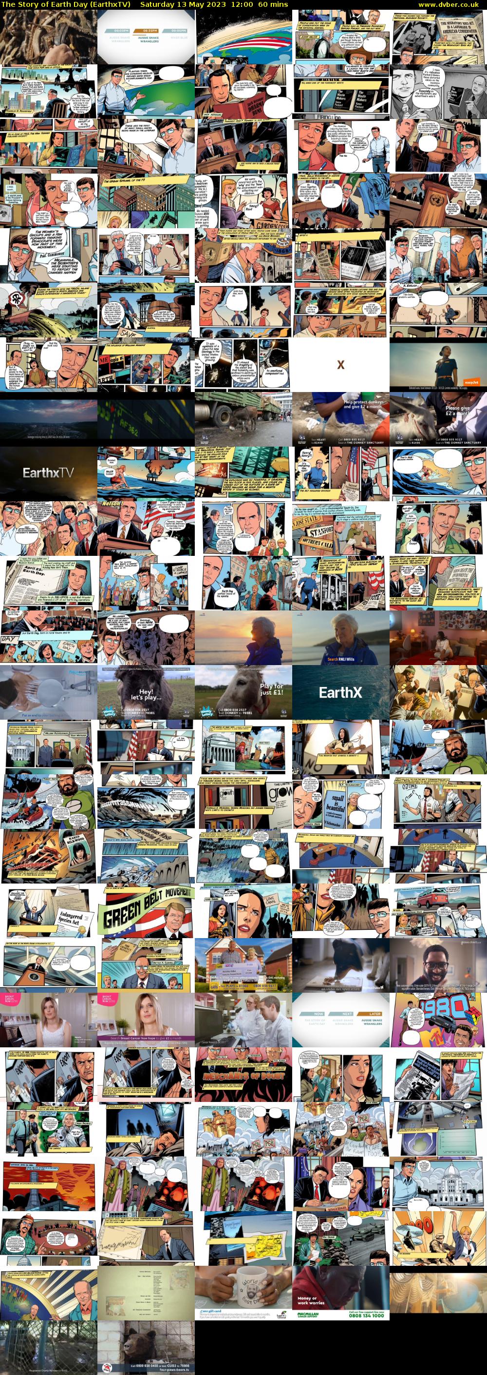 The Story of Earth Day (EarthxTV) Saturday 13 May 2023 12:00 - 13:00