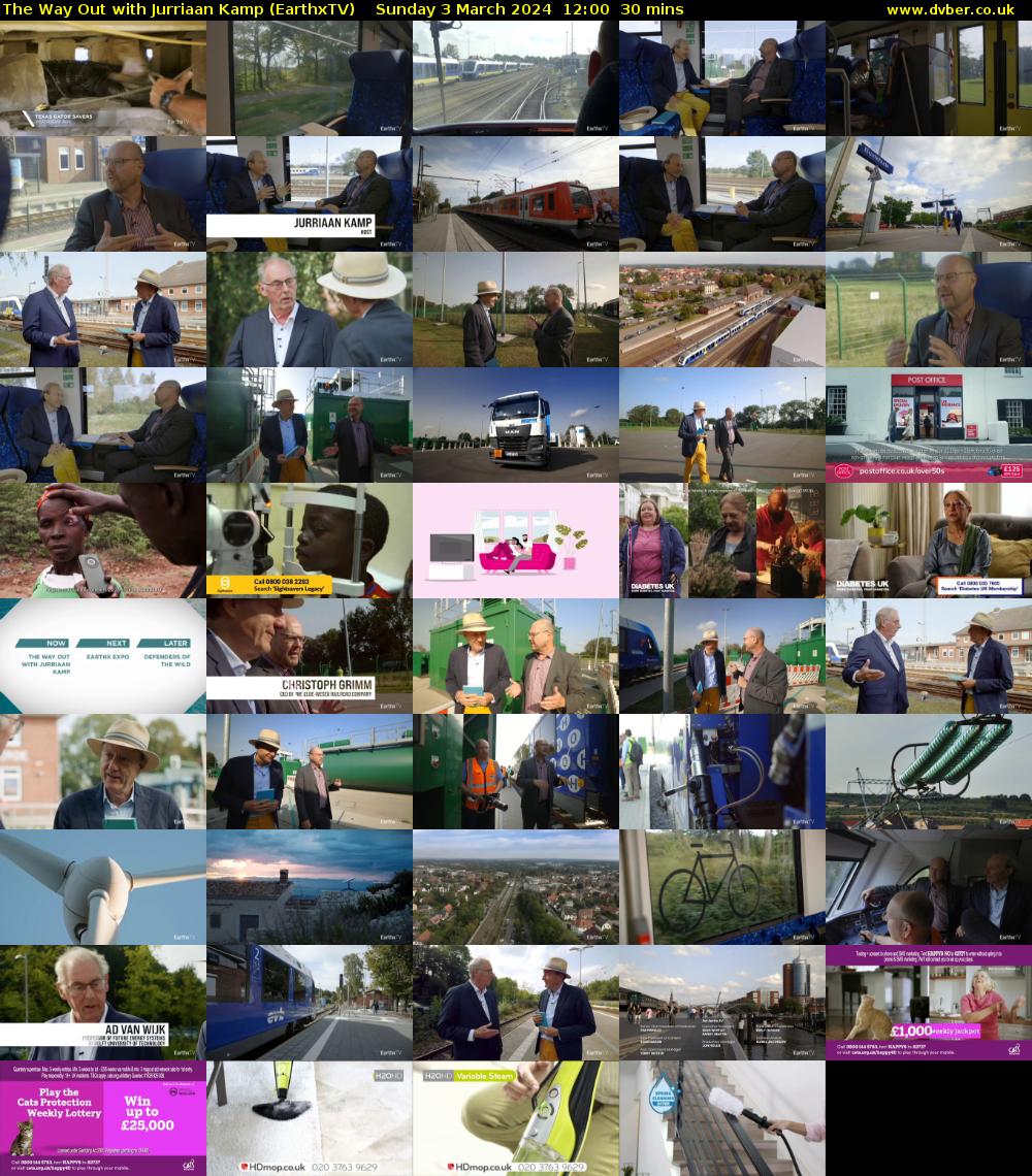 The Way Out with Jurriaan Kamp (EarthxTV) Sunday 3 March 2024 12:00 - 12:30