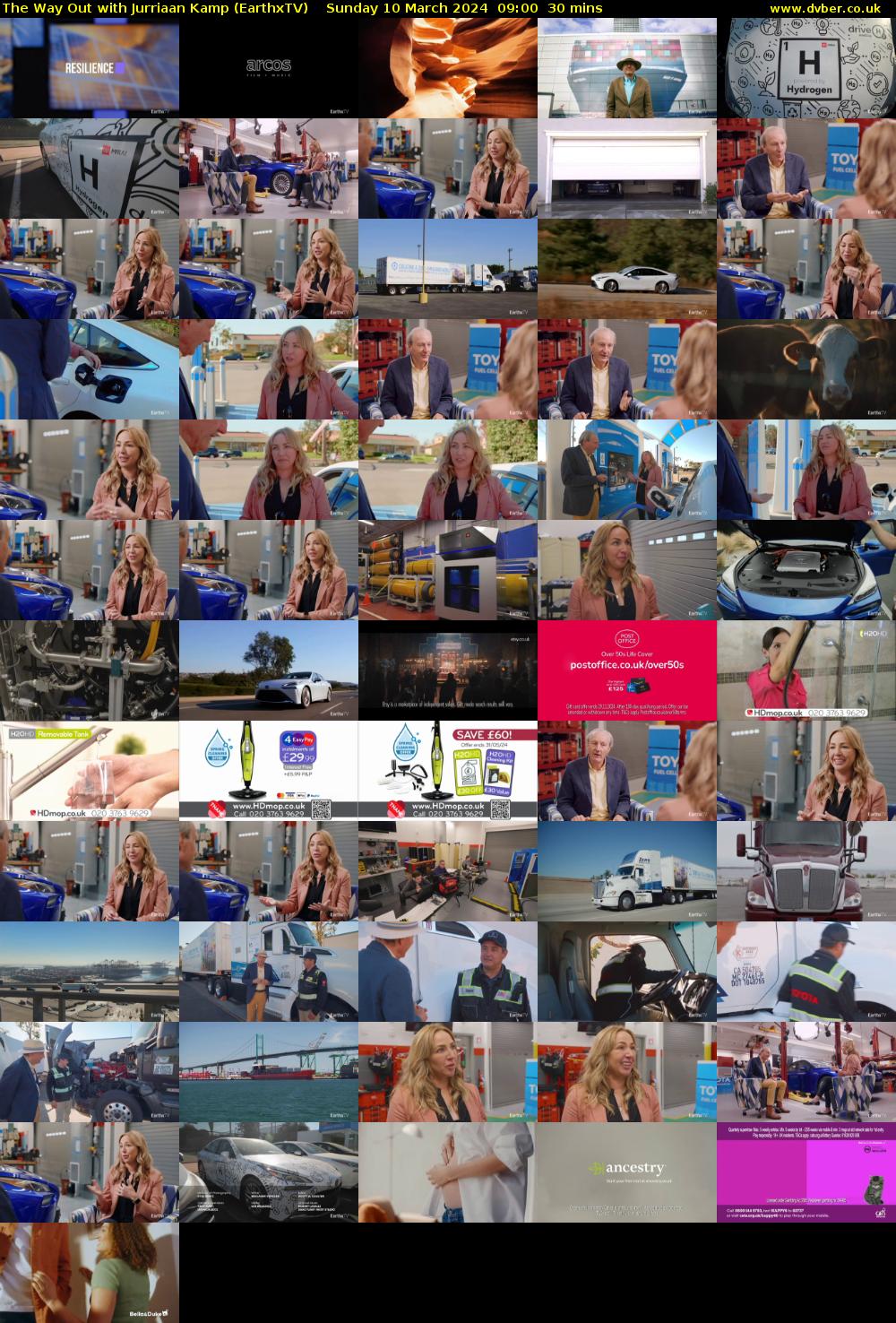 The Way Out with Jurriaan Kamp (EarthxTV) Sunday 10 March 2024 09:00 - 09:30