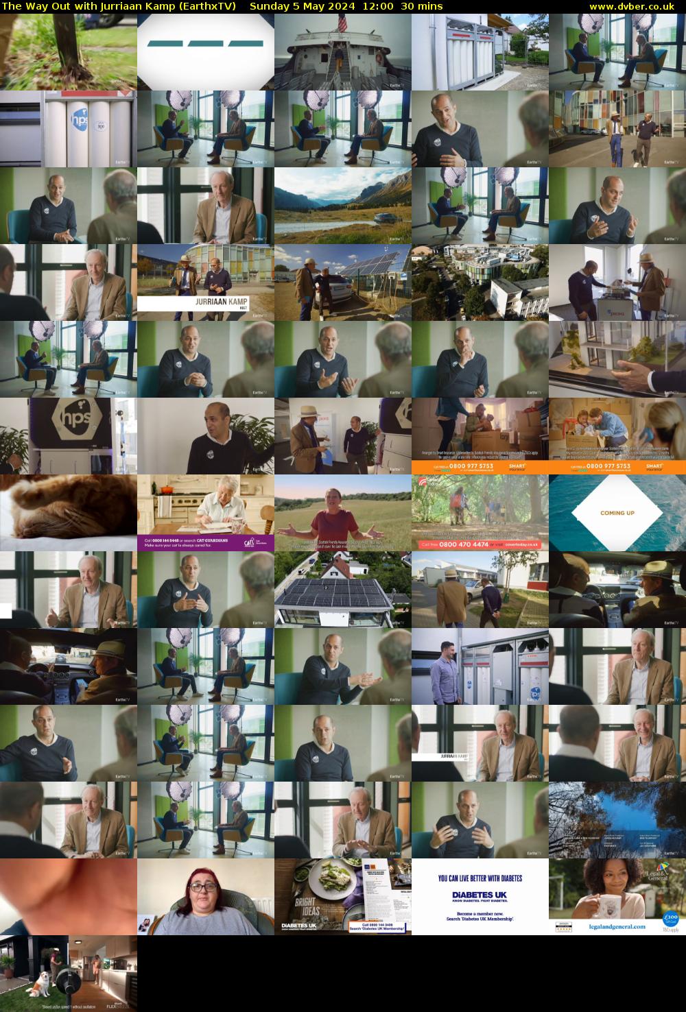 The Way Out with Jurriaan Kamp (EarthxTV) Sunday 5 May 2024 12:00 - 12:30