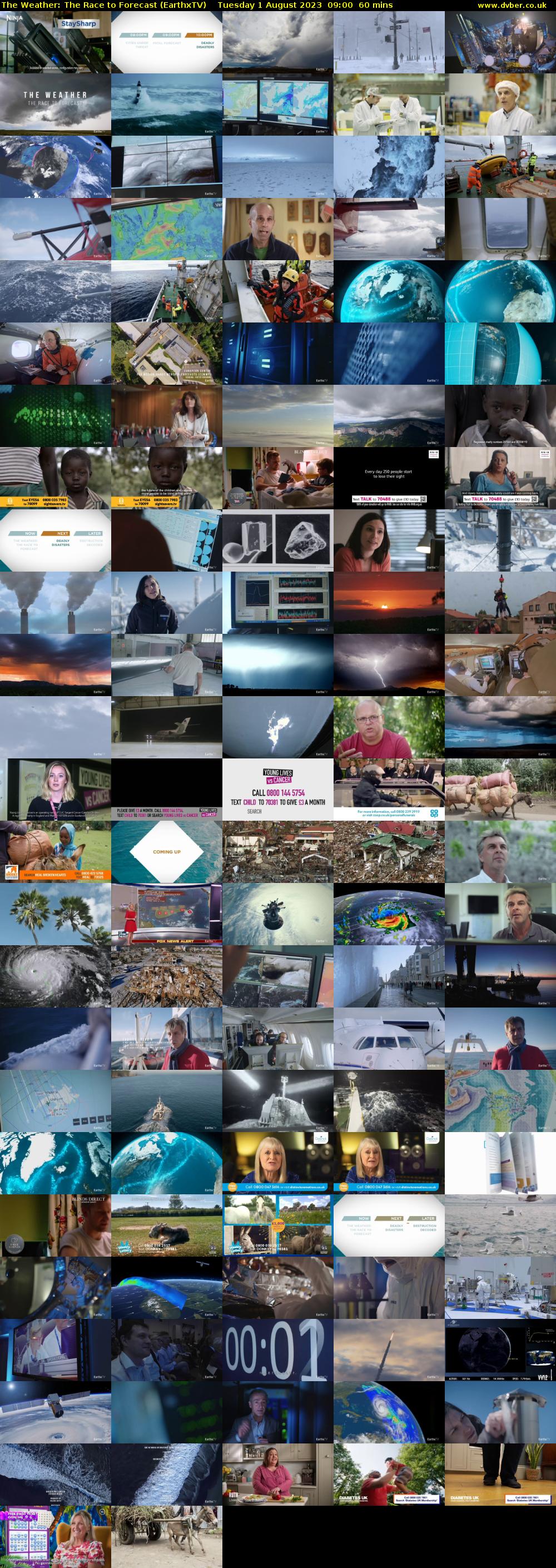 The Weather: The Race to Forecast (EarthxTV) Tuesday 1 August 2023 09:00 - 10:00