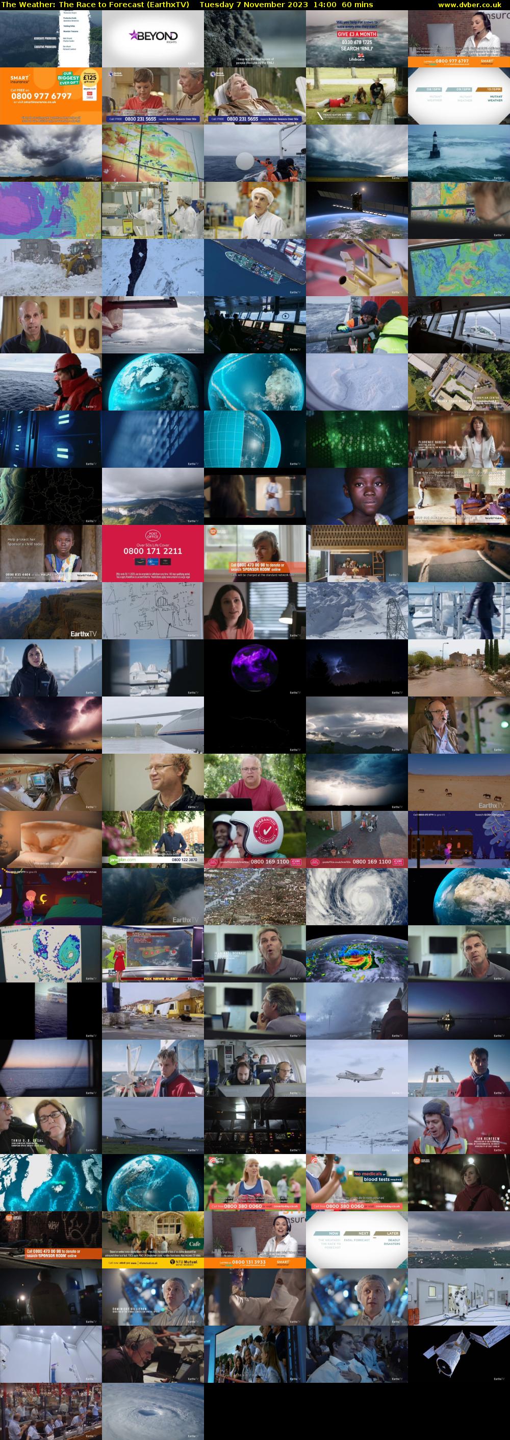 The Weather: The Race to Forecast (EarthxTV) Tuesday 7 November 2023 14:00 - 15:00