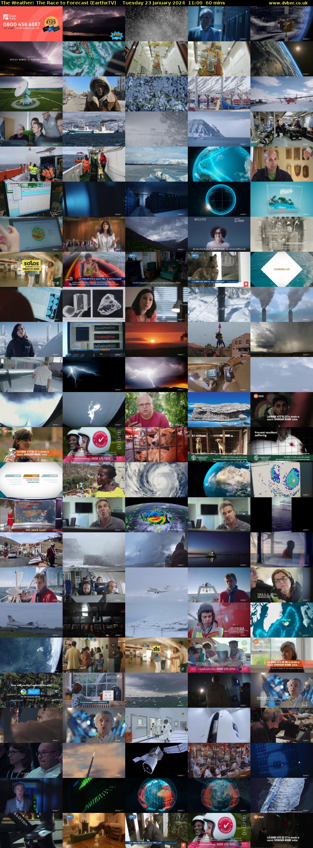 The Weather: The Race to Forecast (EarthxTV) Tuesday 23 January 2024 11:00 - 12:00